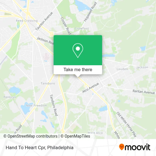 Hand To Heart Cpr map