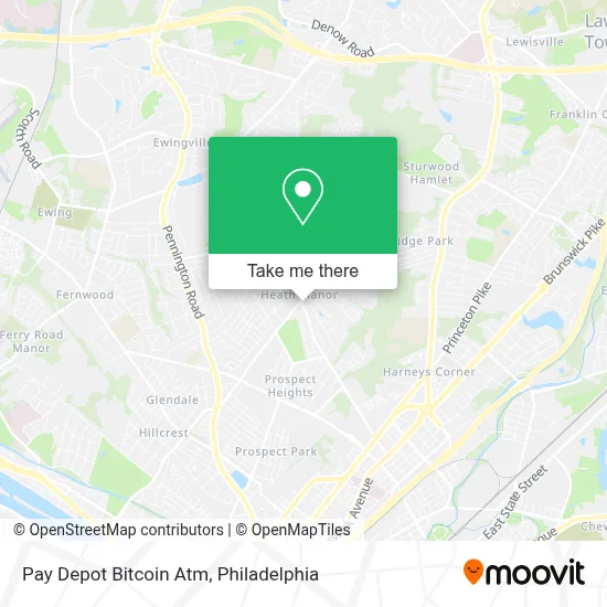 Pay Depot Bitcoin Atm map