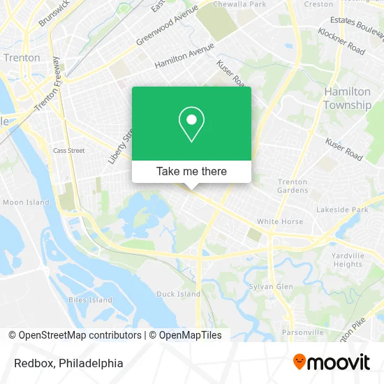 Redbox map