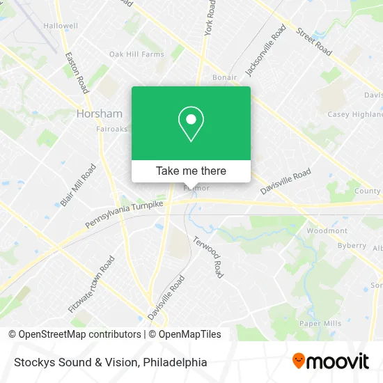 Stockys Sound & Vision map