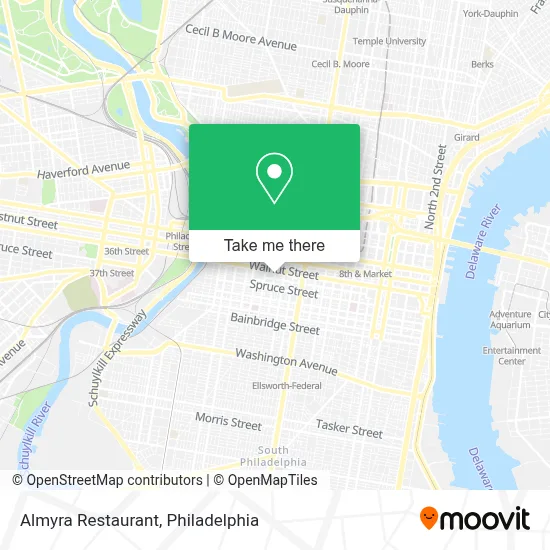 Almyra Restaurant map