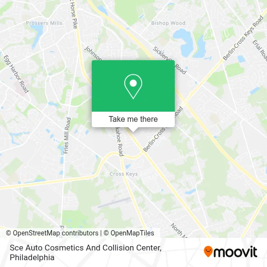 Sce Auto Cosmetics And Collision Center map