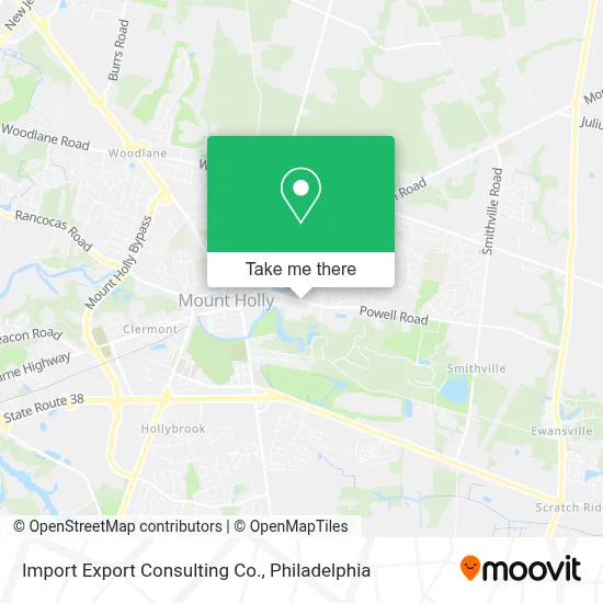 Import Export Consulting Co. map