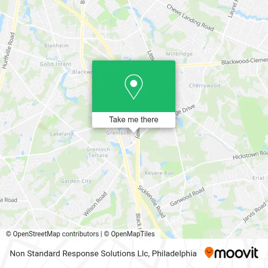 Non Standard Response Solutions Llc map