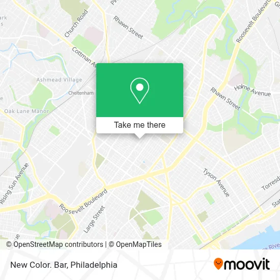 New Color. Bar map