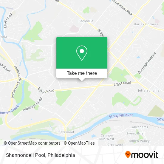Shannondell Pool map