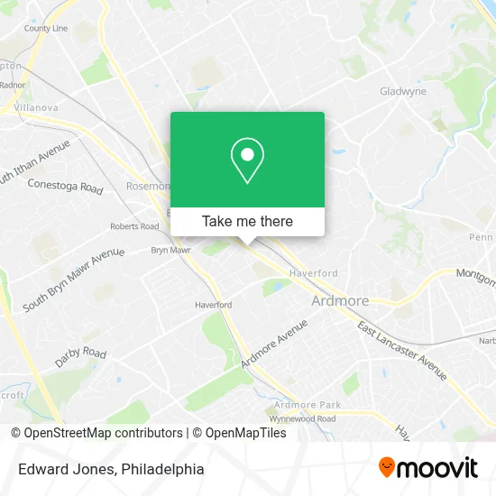 Edward Jones map