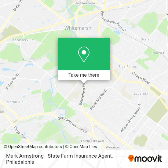 Mark Armstrong - State Farm Insurance Agent map