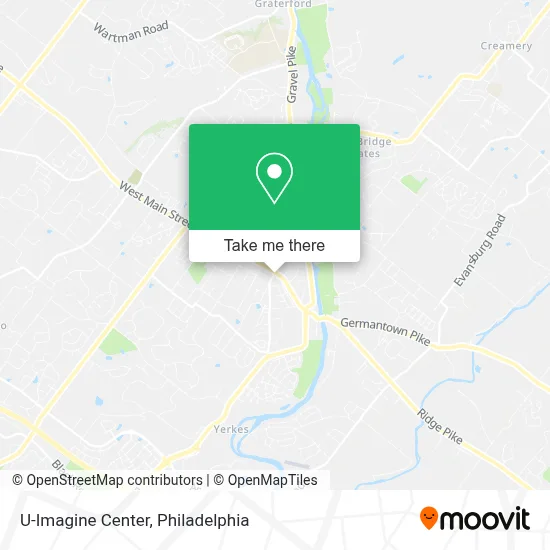 U-Imagine Center map