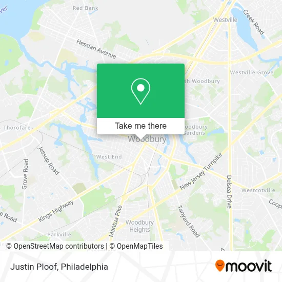Justin Ploof map