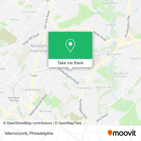 Memoryorb map
