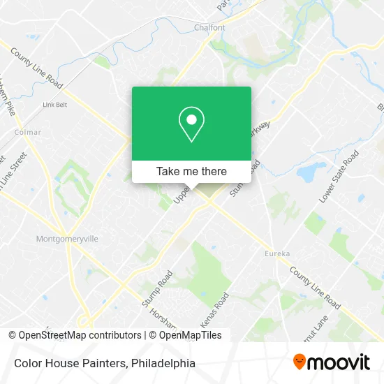 Color House Painters map