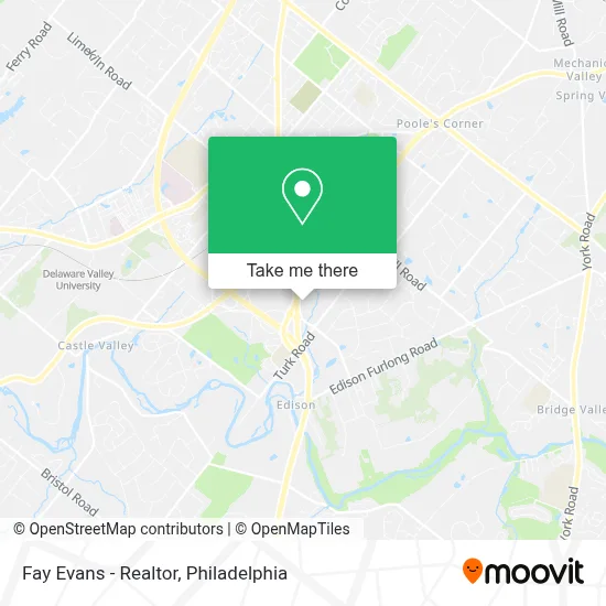 Fay Evans - Realtor map