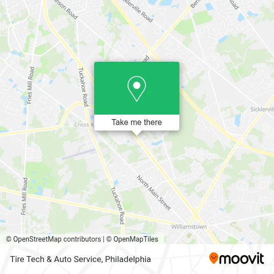 Tire Tech & Auto Service map