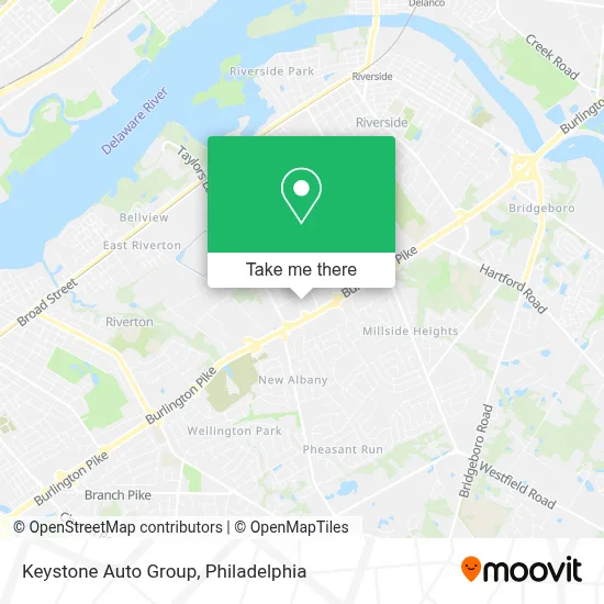 Keystone Auto Group map