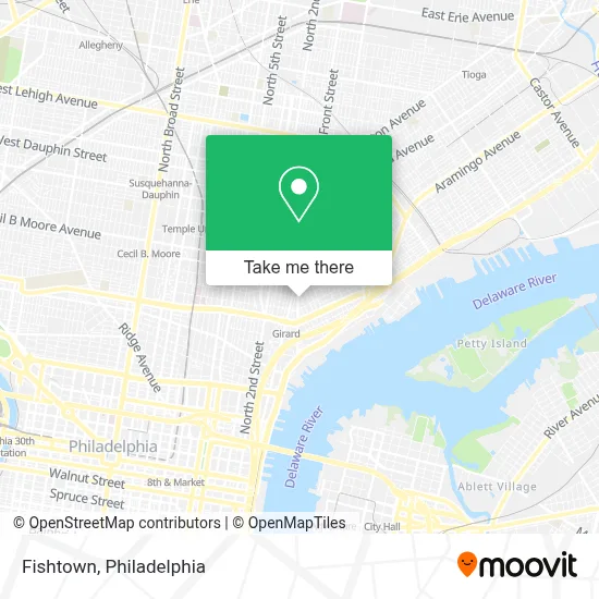 Fishtown map