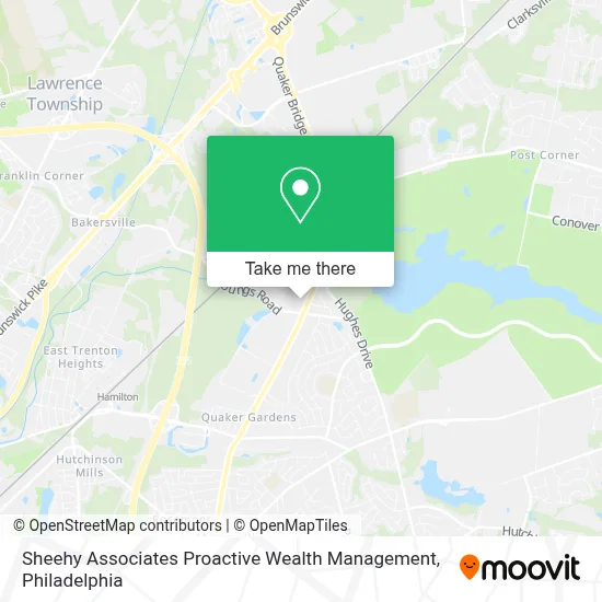 Sheehy Associates Proactive Wealth Management map