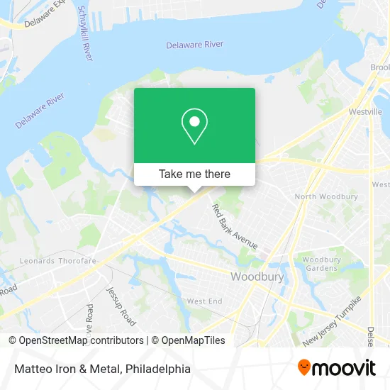 Matteo Iron & Metal map