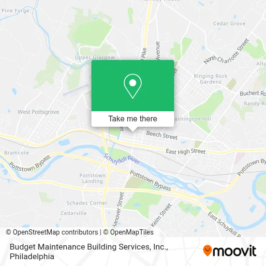 Budget Maintenance Building Services, Inc. map