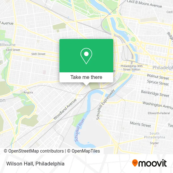 Wilson Hall map