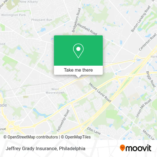 Jeffrey Grady Insurance map