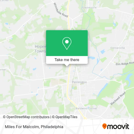 Miles For Malcolm map