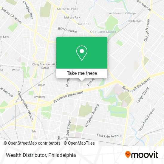 Wealth Distributor map