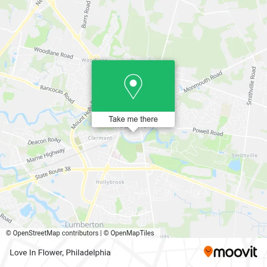 Love In Flower map