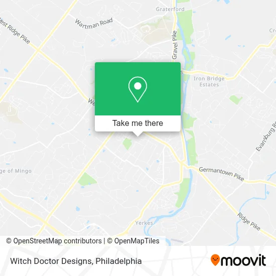 Witch Doctor Designs map