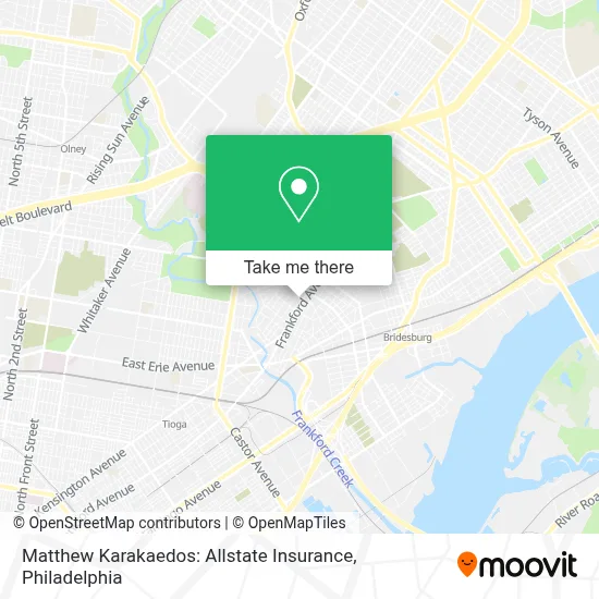 Matthew Karakaedos: Allstate Insurance map