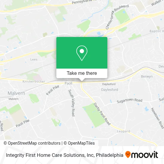 Integrity First Home Care Solutions, Inc map