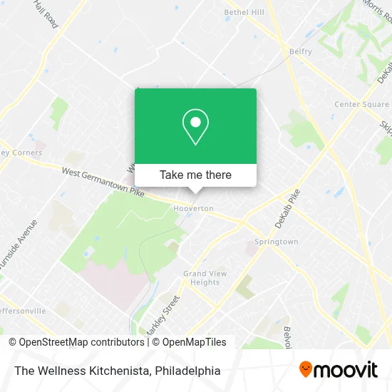 The Wellness Kitchenista map