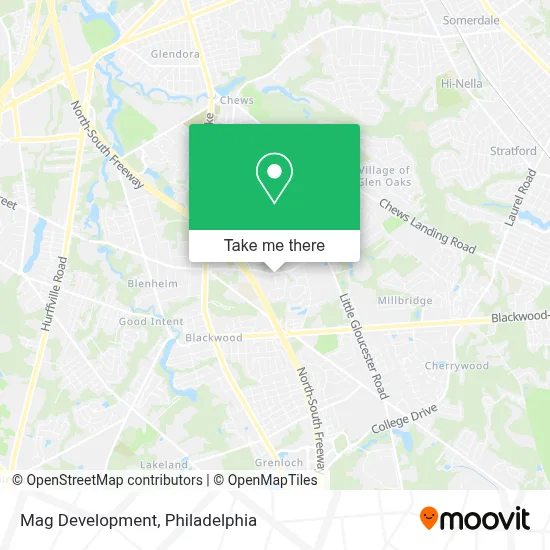 Mag Development map
