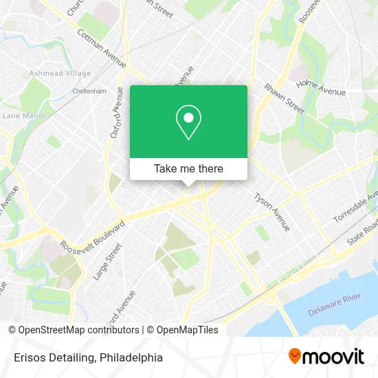 Erisos Detailing map