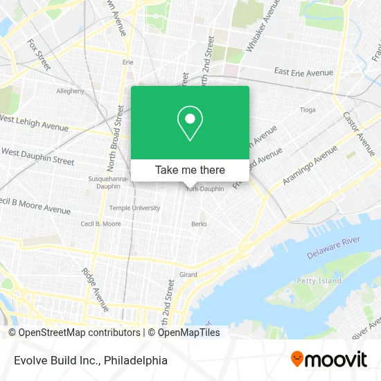 Evolve Build Inc. map