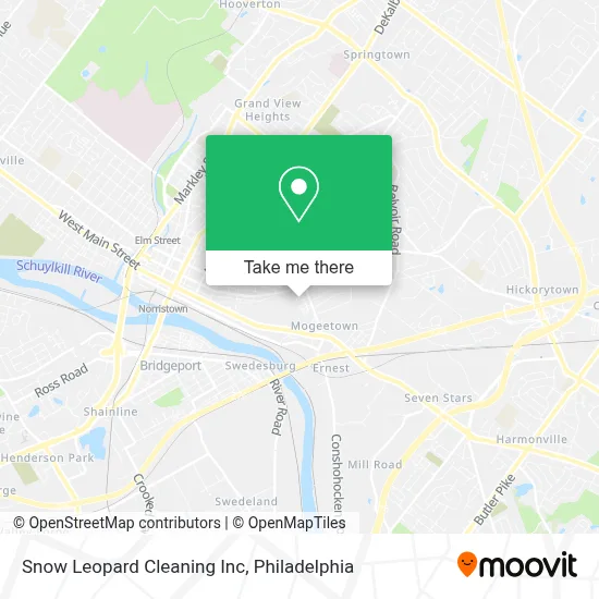 Snow Leopard Cleaning Inc map
