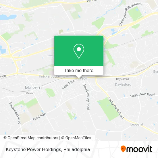 Keystone Power Holdings map
