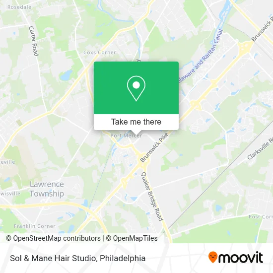 Sol & Mane Hair Studio map