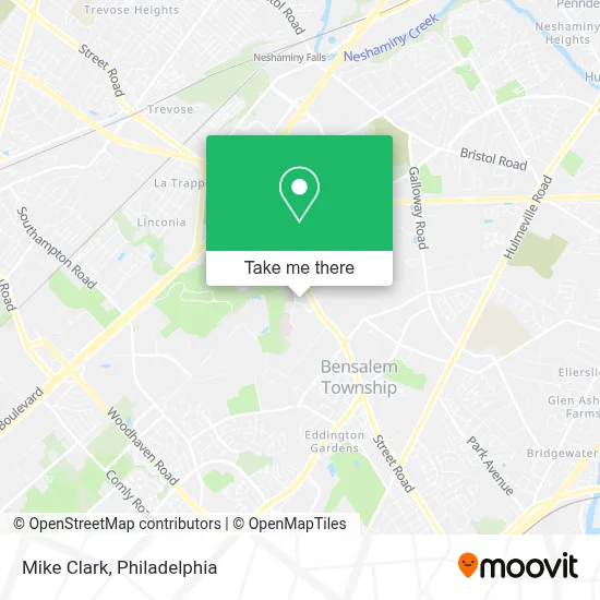 Mike Clark map