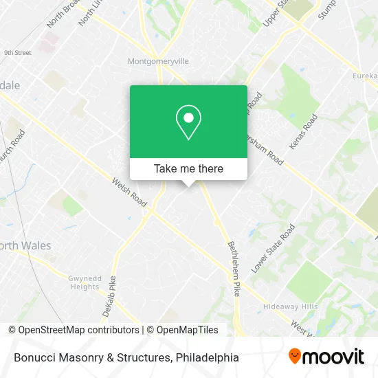 Bonucci Masonry & Structures map