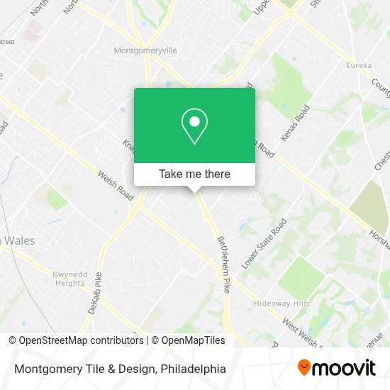 Montgomery Tile & Design map