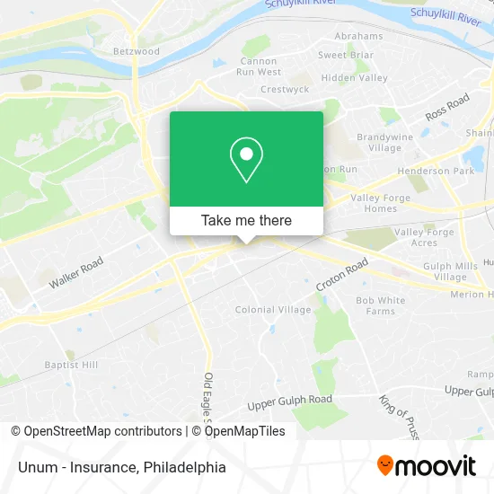 Unum - Insurance map