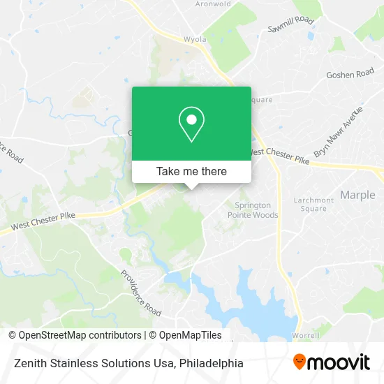 Zenith Stainless Solutions Usa map