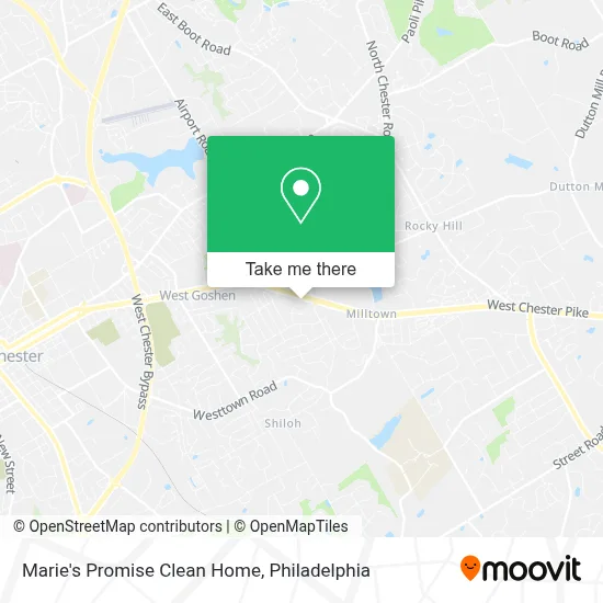 Marie's Promise Clean Home map