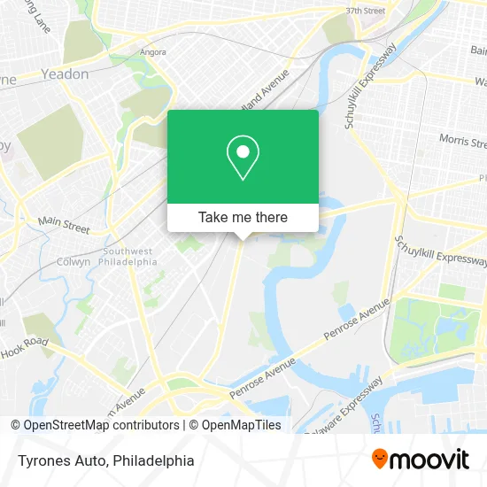 Tyrones Auto map