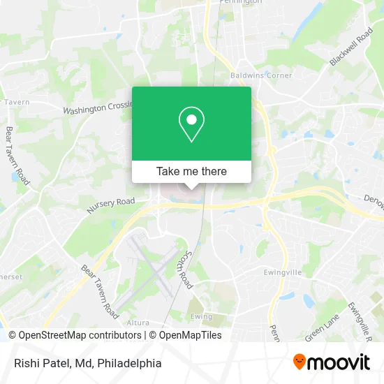 Rishi Patel, Md map