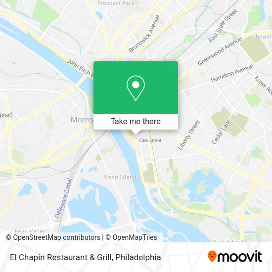 El Chapin Restaurant & Grill map