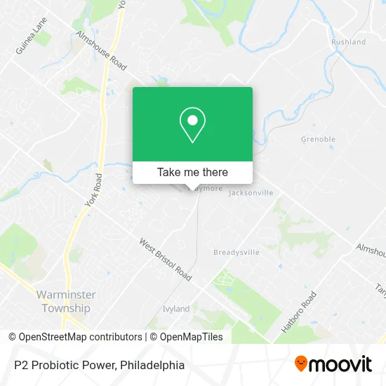 P2 Probiotic Power map