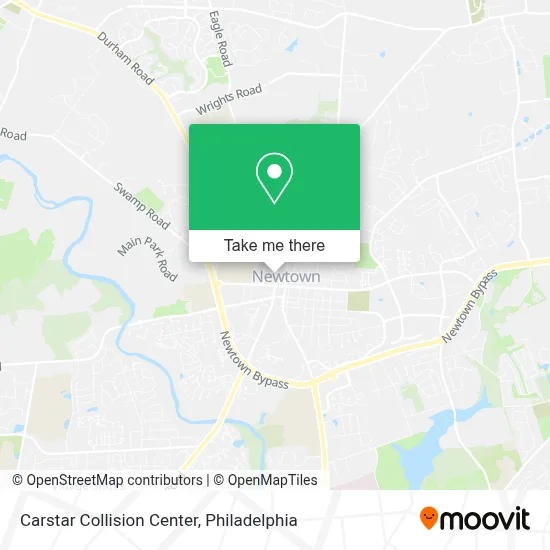 Carstar Collision Center map