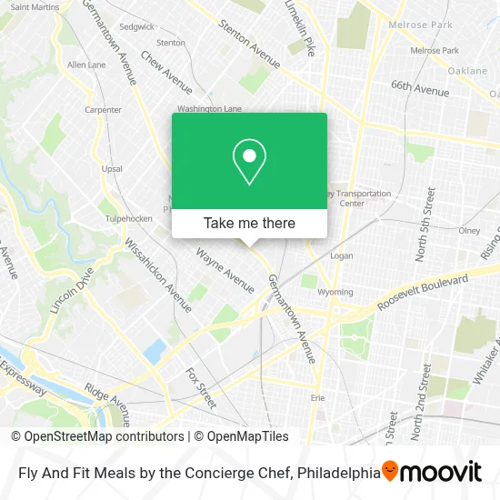 Fly And Fit Meals by the Concierge Chef map